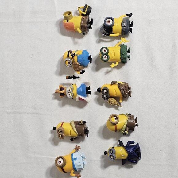 Lot of 10 Despicable Me Minions Mixed Lot Toy Figures. - Picture 2 of 6